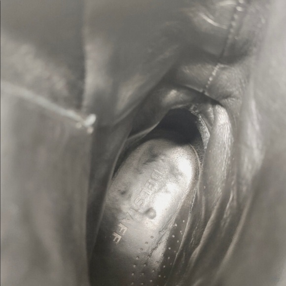 VINTAGE BELSTAFF, English Moto Boots 6. Solid / tough boot ! SO Biker Chick COOL - Picture 12 of 13